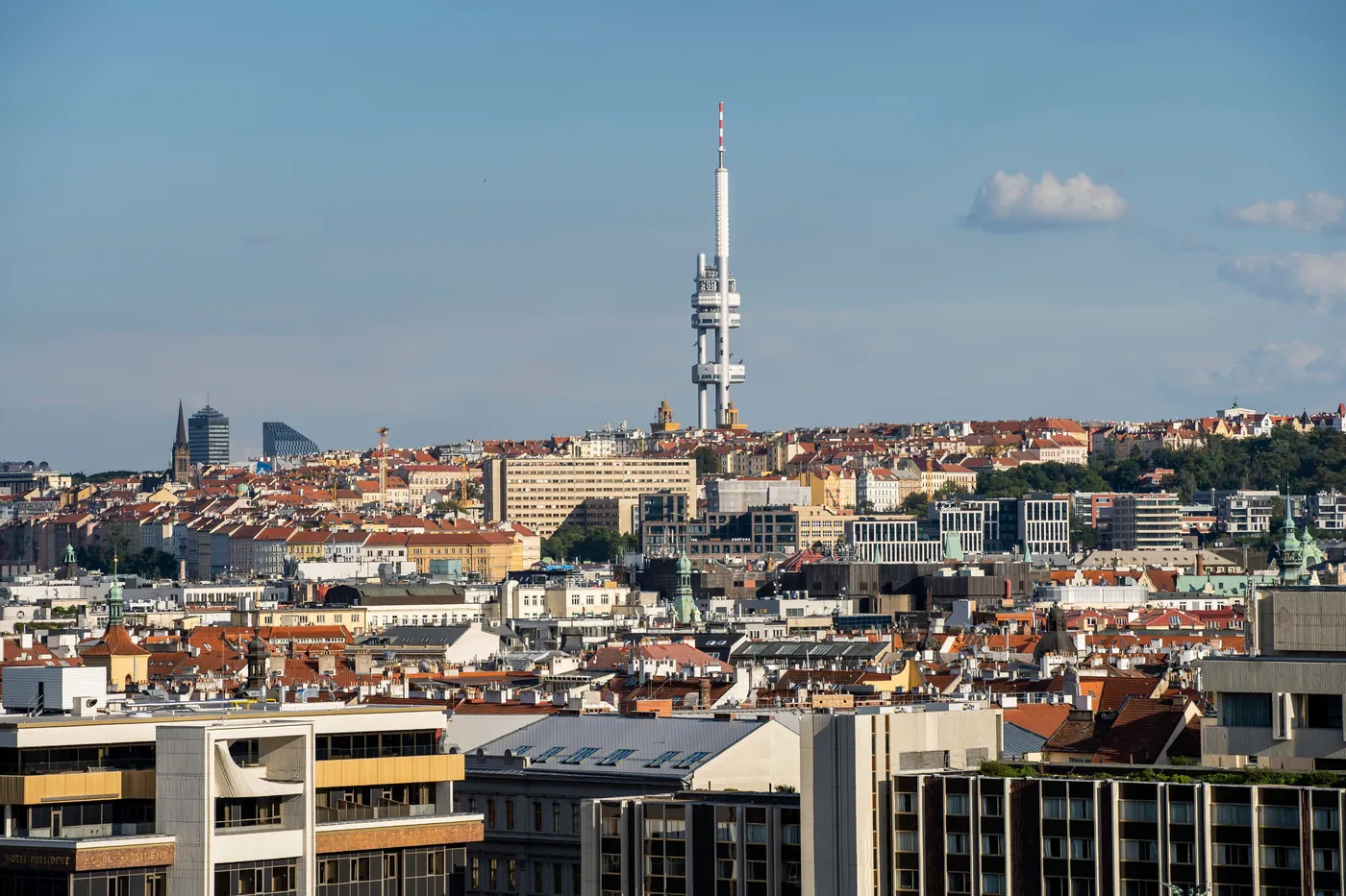 Žižkov-Fernsehturm — Aussichtsplattform