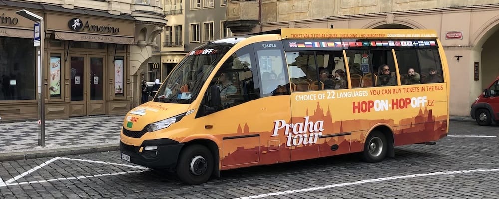Prága: Hop-on/Hop-off busz